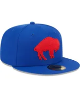 Men's New Era Royal Buffalo Bills Throwback Main 59FIFTY Fitted Hat