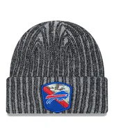 Youth Boys New Era Black Buffalo Bills 2023 Salute To Service Cuffed Knit Hat