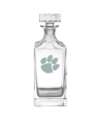 Clemson Tigers Etched Decanter