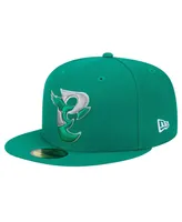 Men's New Era Kelly Green Philadelphia Eagles City Originals 59FIFTY Fitted Hat