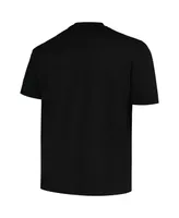 Men's Profile Black Arkansas Razorbacks Big and Tall Pop T-shirt