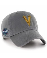 Men's '47 Brand Vegas Golden Knights Charcoal 2024 Nhl Winter Classic Clean Up Adjustable Hat