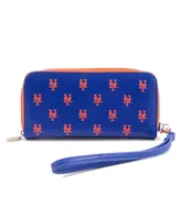 Women's New York Mets Zip-Around Wristlet Wallet