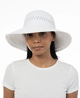 Giani Bernini Women's Open Inset Band Straw Cloche Hat