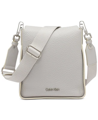 Calvin Klein Fay Small Adjustable Crossbody with Magnetic Top Closure