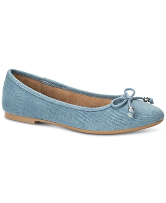 Style & Co Women's Monaee Bow Slip-On Ballet Flats, Created for Macy's