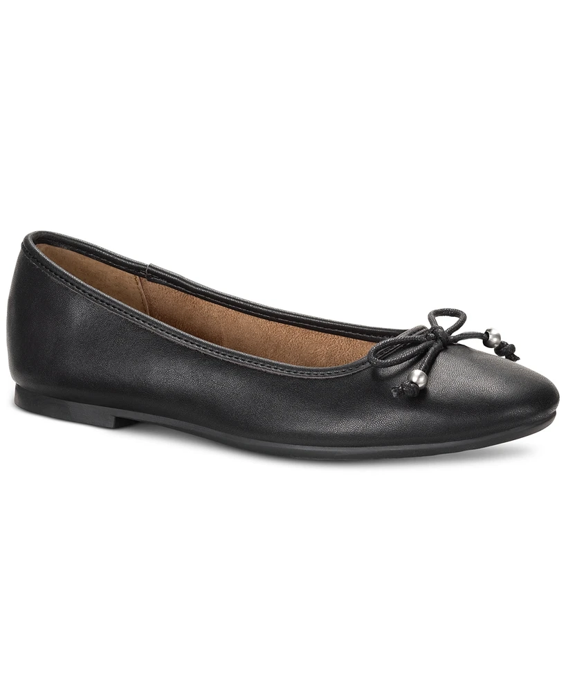 Style & Co Women's Monaee Bow Slip-On Ballet Flats, Created for Macy's