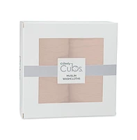 Comfy Cubs Muslin Washcloths, Pack of 10 with Gift Box