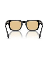 Burberry Men's Low Bridge Fit Sunglasses BE4403F