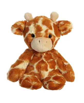 Aurora Small Giraffe Sweet & Softer Snuggly Plush Toy Brown 9"