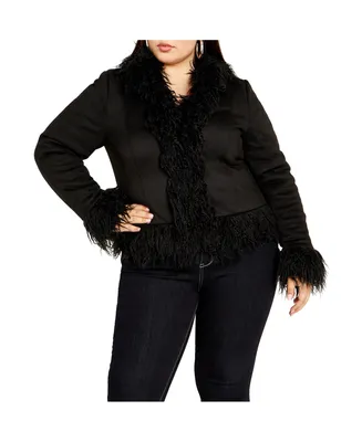 Plus Size Indie Jacket