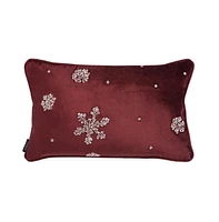 Falling Snow Pillow