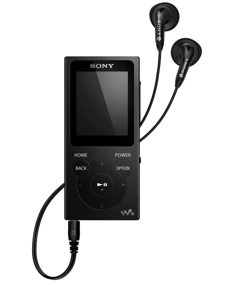 Sony Nw-E394 Walkman 8GB Digital Audio Player (Black) with Hard Case