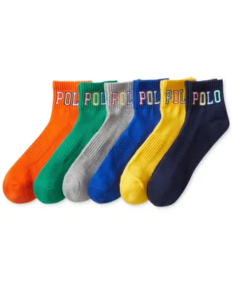 Polo Ralph Lauren Men's 6-Pk. Polo Outlined Crew Socks