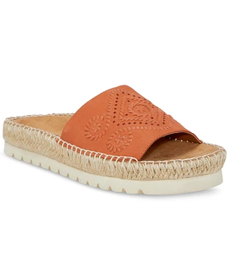 Lucky Brand Women's Lemana Espadrille Flat Slide Sandals