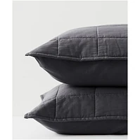 Pact Organic Cotton Quilted Sham 2-Pack