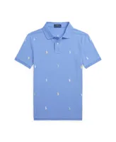 Polo Ralph Lauren Big Boys Pony Cotton Mesh Polo Shirt