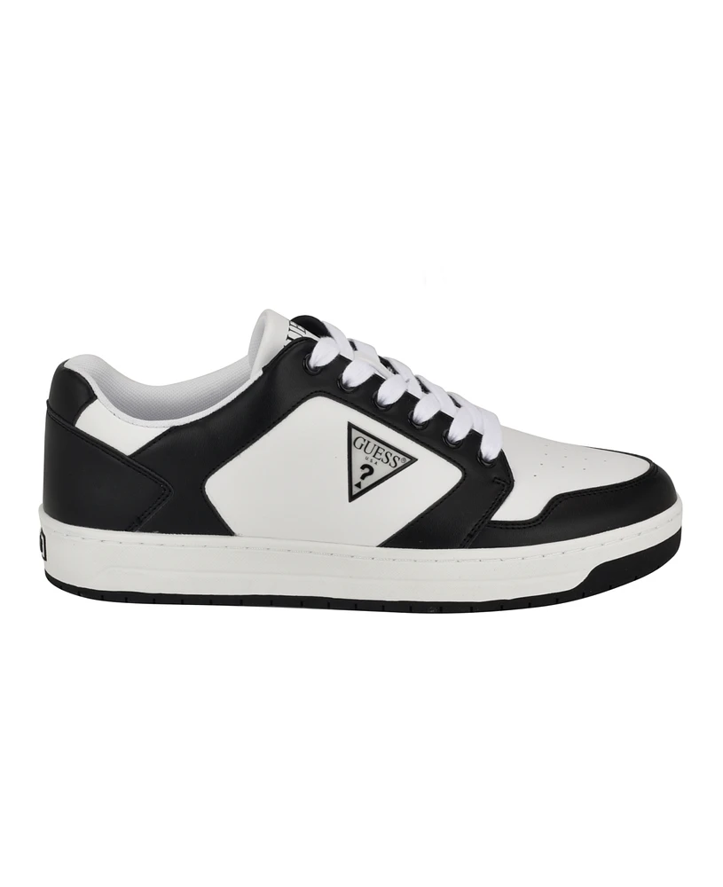 Guess Men's Udolf Low Top Lace Up Fashion Sneakers