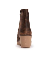 Muk Luks Women's Vermont Essex Wedge Booties