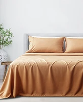 Premium Comforts Rayon from Bamboo Blend Wrinkle Resistant -Pc. Sheet Set