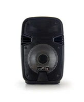 Be Free Sound 8 Inch 400 Watts Bluetooth Portable Party Speaker with Usb, Sd Input and Reactive Lights