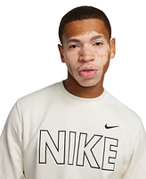 Nike Men's Sportswear Club Fleece Embroidered Logo Sweatshirt