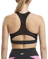 Reebok Women's Active Lux Racerback Colorblocked Sports Bra