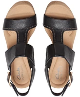 Clarks Giselle Style Wedge Heel Platform Sandals