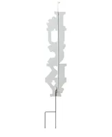 Glitzhome 42" H St. Patrick's Metal Lucky Yard Stake