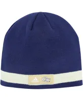 Men's adidas Navy Georgia Tech Yellow Jackets Wordmark Beanie