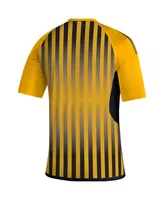 Men's adidas Gold Boston Bruins Aeroready Raglan Soccer Jersey