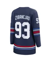 Women's Fanatics Mika Zibanejad Navy New York Rangers Alternate Premier Breakaway Player Jersey