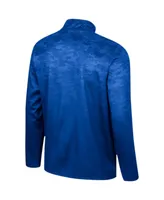 Men's Colosseum Royal Kentucky Wildcats The Machine Half-Zip Jacket