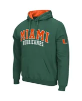 Colosseum Men's Miami Hurricanes Double Arch Pullover Hoodie