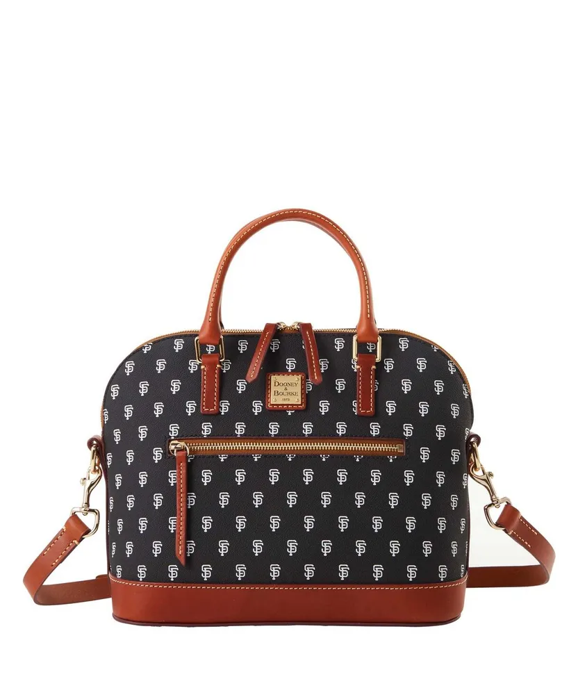 Women's Dooney & Bourke San Francisco Giants Signature Domed Zip Satchel Purse