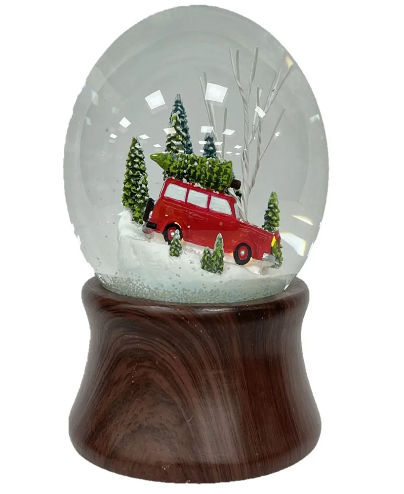 Ashfield & Harkness Red Truck Special Delivery Snow Globe