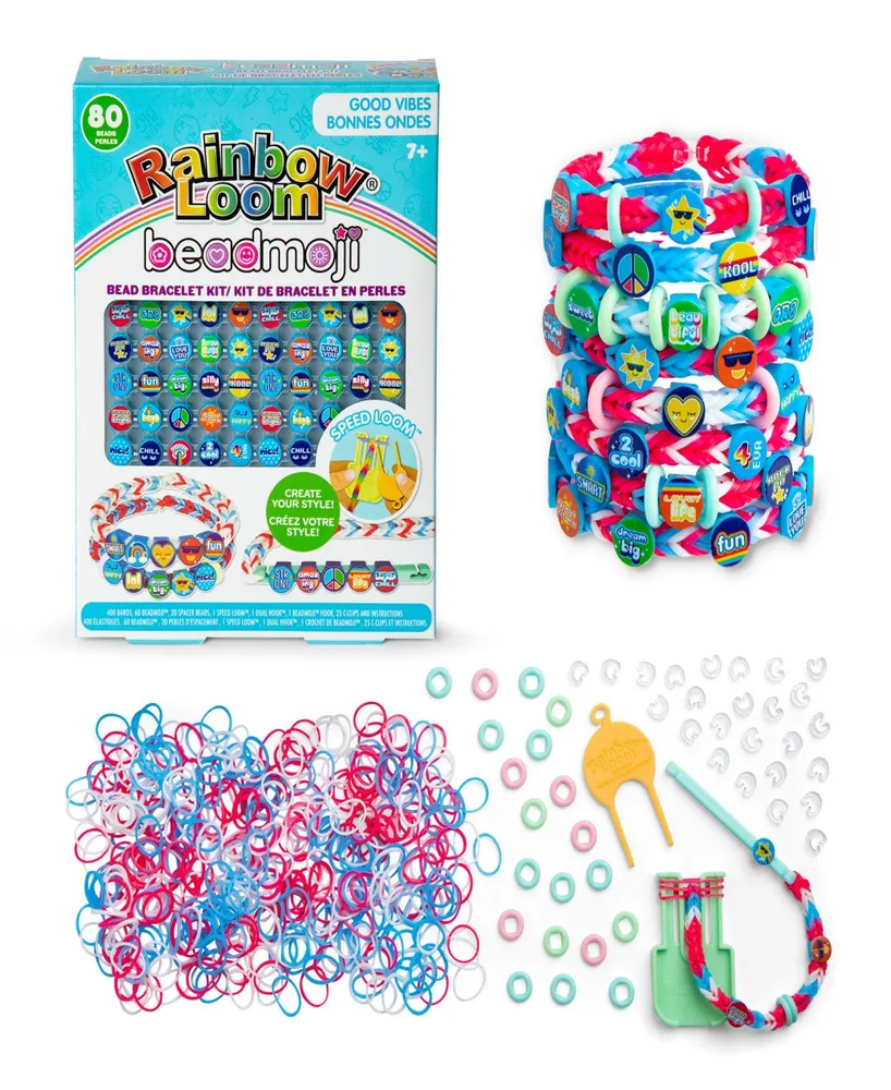 Rainbow Loom Beadmoji Besties, Good Vibes, Sweets, Trendy Bracelet Kits