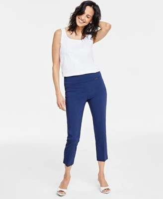 I.N.C. International Concepts Womens Tummy Control Pull On Capri Pants 0 16p Created For Macys