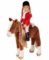 Gotz Big Plush Combing Horse with Saddle and Bridle