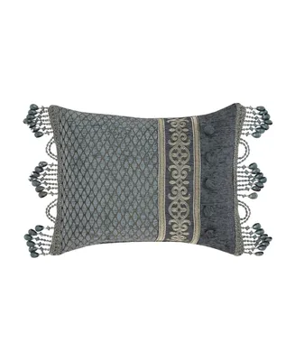 J Queen New York Amici Boudoir Decorative Pillow, 15" x 20"