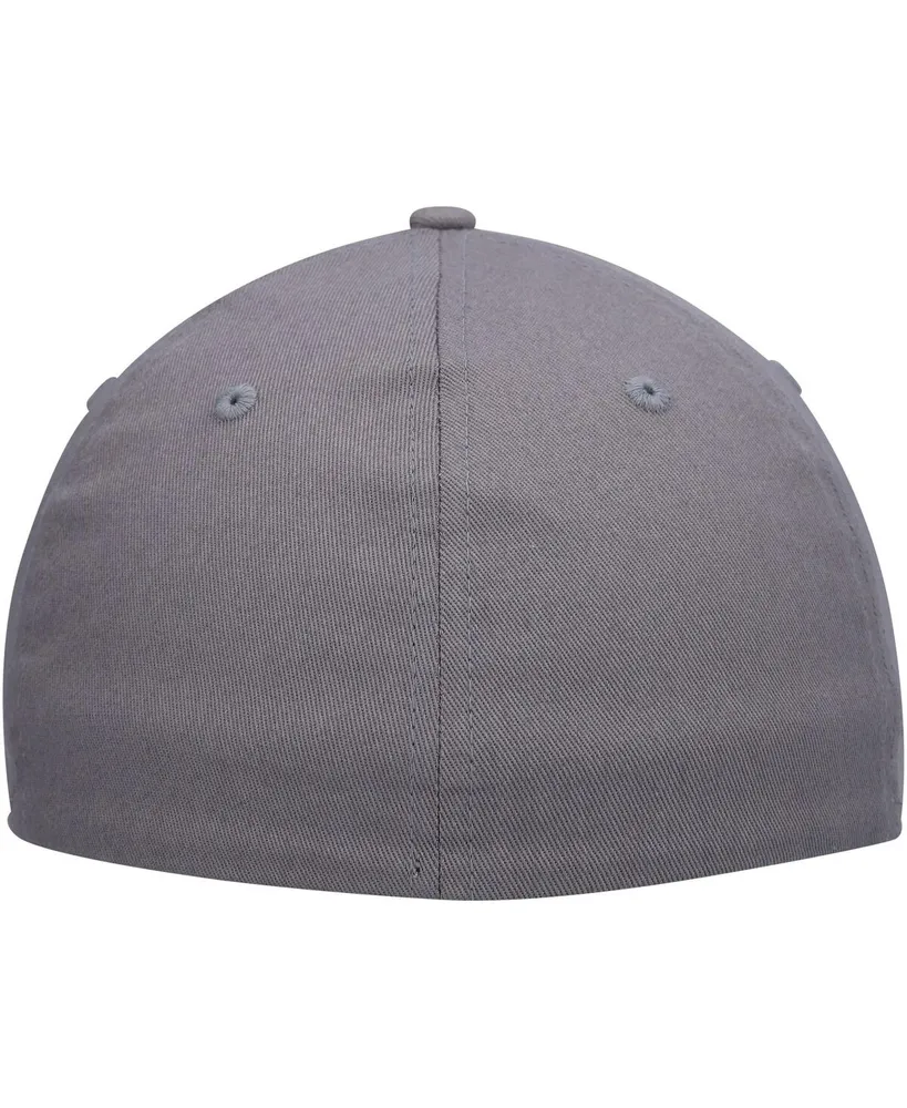 Men's Fox Gray Epicycle 2.0 Blue Logo Flex Hat