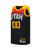 Men's Nike Jordan Clarkson Black Utah Jazz Swingman Player Jersey - City Edition