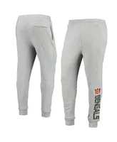 Men's Msx by Michael Strahan Heathered Gray Cincinnati Bengals Jogger Pants