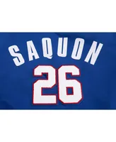 Men's Pro Standard Saquon Barkley Royal New York Giants Player Name and Number Pullover Hoodie