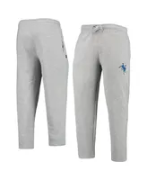 Men's Starter Heathered Gray Indianapolis Colts Team Throwback Option Run Sweatpants