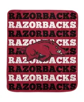 Pegasus Home Fashions Arkansas Razorbacks 60" x 70" Logo Wordmark Plush Blanket