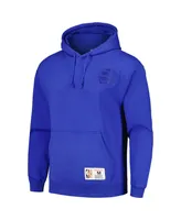 Men's Mitchell & Ness Blue Orlando Magic Hardwood Classics Tonal Pullover Hoodie