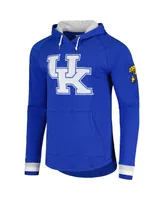 Men's Mitchell & Ness Royal Kentucky Wildcats Legendary Raglan Pullover Hoodie