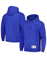 Men's Mitchell & Ness Blue Orlando Magic Hardwood Classics Tonal Pullover Hoodie