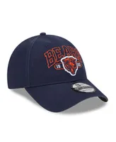 Men's New Era Navy Chicago Bears Outline 9FORTY Snapback Hat